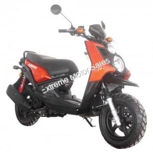 Vision PMZ50-17 50cc Gas 4 Stroke Fully Automatic Moped Scooter