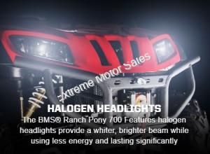 BMS Ranch Pony 700 EFI 2S 4x4 UTV Utility Vehicle Side X Side 43HP