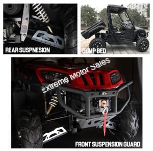 BMS Ranch Pony 700 EFI 2S 4x4 UTV Utility Vehicle Side X Side 43HP