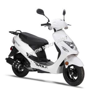 Wolf RX-50 50cc Gas Scooter Moped 49cc Street Legal 2 Year Warranty