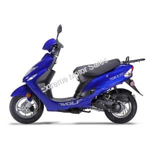 Wolf RX-50 50cc Gas Scooter Moped 49cc Street Legal 2 Year Warranty