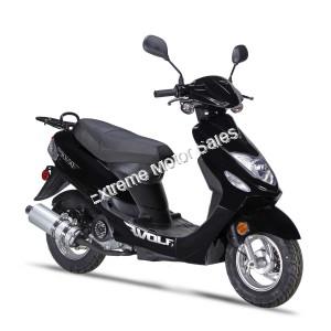 Wolf RX-50 50cc Gas Scooter Moped 49cc Street Legal 2 Year Warranty