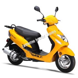 Wolf RX-50 50cc Gas Scooter Moped 49cc Street Legal 2 Year Warranty