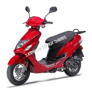 Wolf RX-50 50cc Gas Scooter Moped 49cc Street Legal 2 Year Warranty