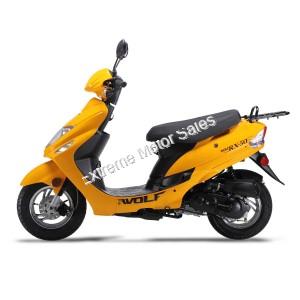 Wolf RX-50 50cc Gas Scooter Moped 49cc Street Legal 2 Year Warranty