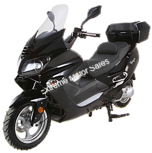 Ranger 250cc Scooter: Black