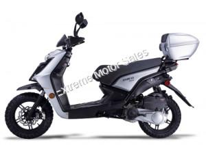 Amigo Jax RX150 150cc Gas Scooter Moped 4 Stroke USB and Trunk