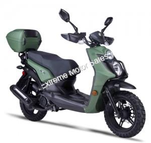 Amigo Jax RX150 150cc Gas Scooter Moped 4 Stroke USB and Trunk