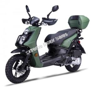 Amigo Jax RX150 150cc Gas Scooter Moped 4 Stroke USB and Trunk