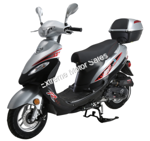 Solana 50cc 4 Stroke Moped Scooter 49cc Electric Start with Trunk