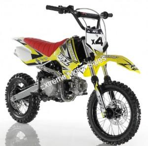 Apollo DB-X4 Kids 110cc Pit Bike Dirt Bike 4 Speed Semi Automatic