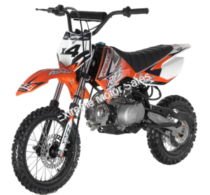 Apollo DB-X4 Kids 110cc Pit Bike Dirt Bike 4 Speed Semi Automatic