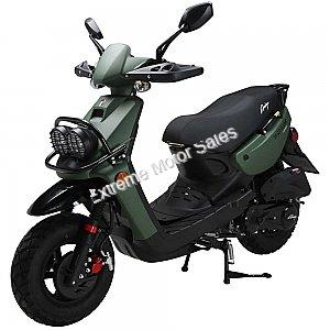 Amigo Warrior 150cc Gas Scooter Moped 4 Stroke USB CA Approved