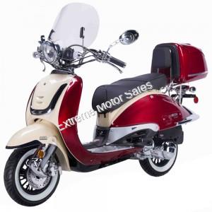 Amigo Bello ZN50QT-G 50cc Scooter with USB and Windshield