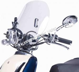 Amigo Bello ZN50QT-G 50cc Scooter with USB and Windshield