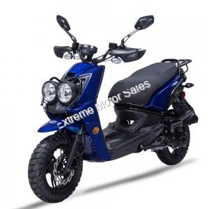 Wolf Rugby 50cc Gas Scooter Moped 49cc Street Legal 2 Year Warranty