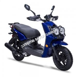 Wolf Rugby 50cc Gas Scooter Moped 49cc Street Legal 2 Year Warranty