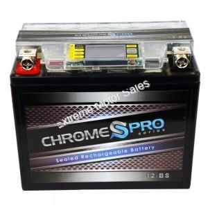 Chrome Pro Series iGel Battery 12V 12ah ATV Scooter YTX12-BS 12V