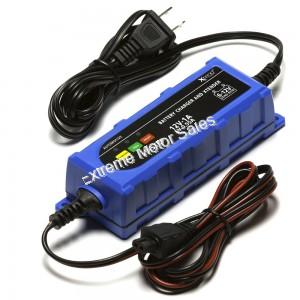 Chrome Pro Series 6V/12V 1 AMP Smart Battery Charger Xtend Maintainer