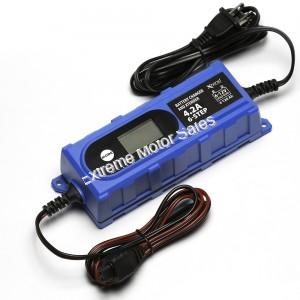 Chrome Pro Series 6V/12V 4 AMP Smart Battery Charger Xtend Maintainer