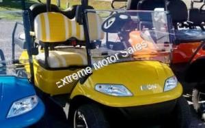 ICON i20L Lifted Electric Street Legal Golf Cart 2 Seat Neighborhood Vehicle