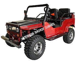 Commando 125-T Jeep Willy's Mini ATV 125cc Go Cart Kart UTV Golf Cart