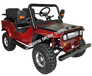 Commando 125-T Jeep Willy's Mini ATV 125cc Go Cart Kart UTV Golf Cart