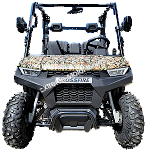 Crossfire 200 EFI 200cc SXS UTV Golf Cart Neighborhood Vehicle