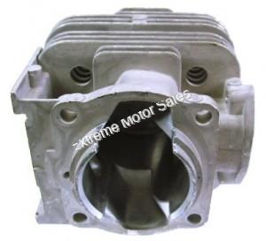 Mini Chopper 43cc Cylinder Head for 43cc, 2-stroke engines.