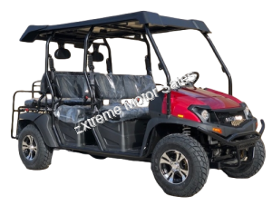 CAZADOR LIMO 400EFI Gas Golf Cart 6 Seat Injected UTV 2WD/4WD