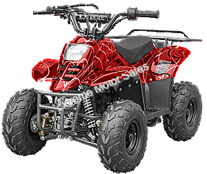 Hawk 110cc Kids ATV Red Spider