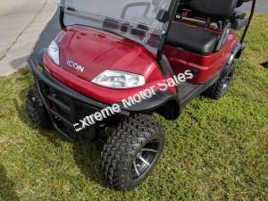 ICON i40L Lifted Electric Street Legal Golf Cart 4 Seat Neighborhood Vehicle