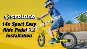 Strider 14x Sport Kids Balance Bike Youth No Pedal Bicycle