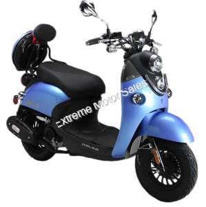 Italica Motors Mini 50cc Scooter - Blue