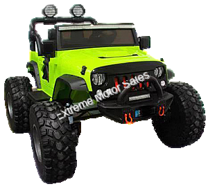 Monster Jeep E-1719 4x4 12v Off Road Plastic Ride On Toy