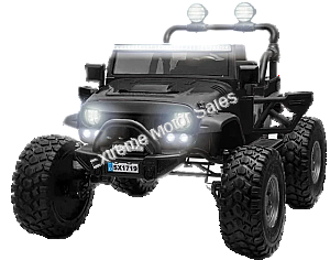 Monster Jeep E-1719 4x4 12v Off Road Plastic Ride On Toy