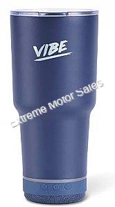 VIBE 28oz Speaker Tumbler Cup | Navy Blue