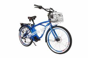 Newport Elite Electric Beach Cruiser Bicycle Lithium Powered Bike