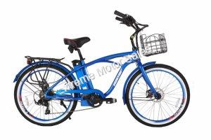 Newport Elite Electric Beach Cruiser Bicycle Lithium Powered Bike