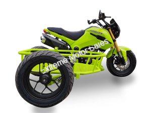 Fuerza 125CC 3-WHEEL Motorcycle with Side Car | PMZ125-1S