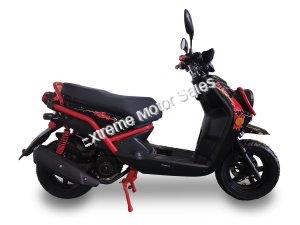 Malibu PMZ150-10 150cc Scooter Black / Red