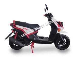 Malibu PMZ150-10 150cc Scooter White / Red