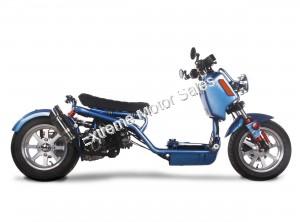 Pitbull PMZ150-21 150cc Lowered Stretched Gas Scooter Ruckus V4