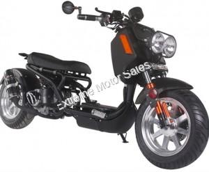 Pitbull PMZ50-21 50cc Lowered Stretched Gas Scooter Ruckus Maddog