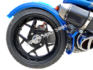 Pitbull PMZ150-22 150cc Lowered Stretched Gas Scooter Ruckus V5