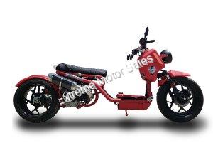 Pitbull Maddog PMZ50-22 50cc Lowered Stretched Gas Scooter Ruckus