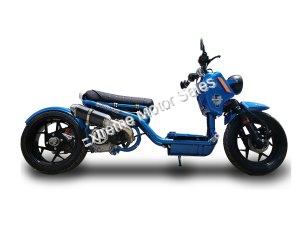 Pitbull Maddog PMZ50-22 50cc Lowered Stretched Gas Scooter Ruckus