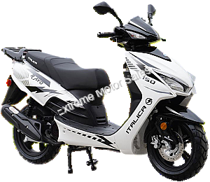 Italica Rayo 150cc Scooter White