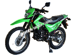 DF250RTE-20 250cc Enduro Street Legal Dirt Bike Motorcycle