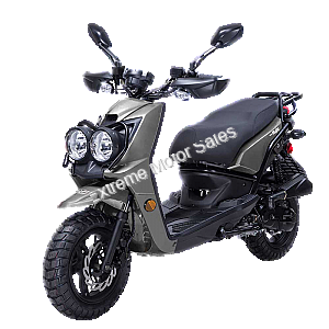 Wolf Rugby 50cc Gas Scooter Moped 49cc Street Legal 2 Year Warranty